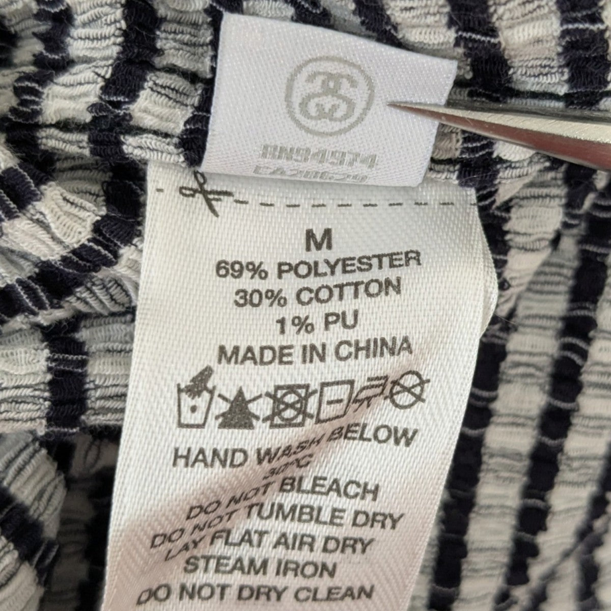 CRINKLED CHECK SS SHIRT 半袖シャツ