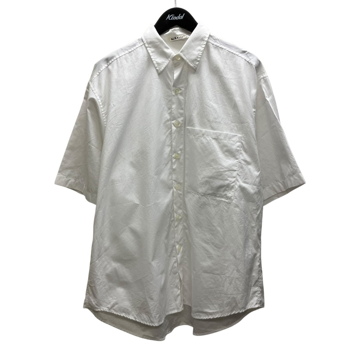 26SS WASHED FINX TWILL BIGHALH SLEEVED SHIRT 半袖シャツ