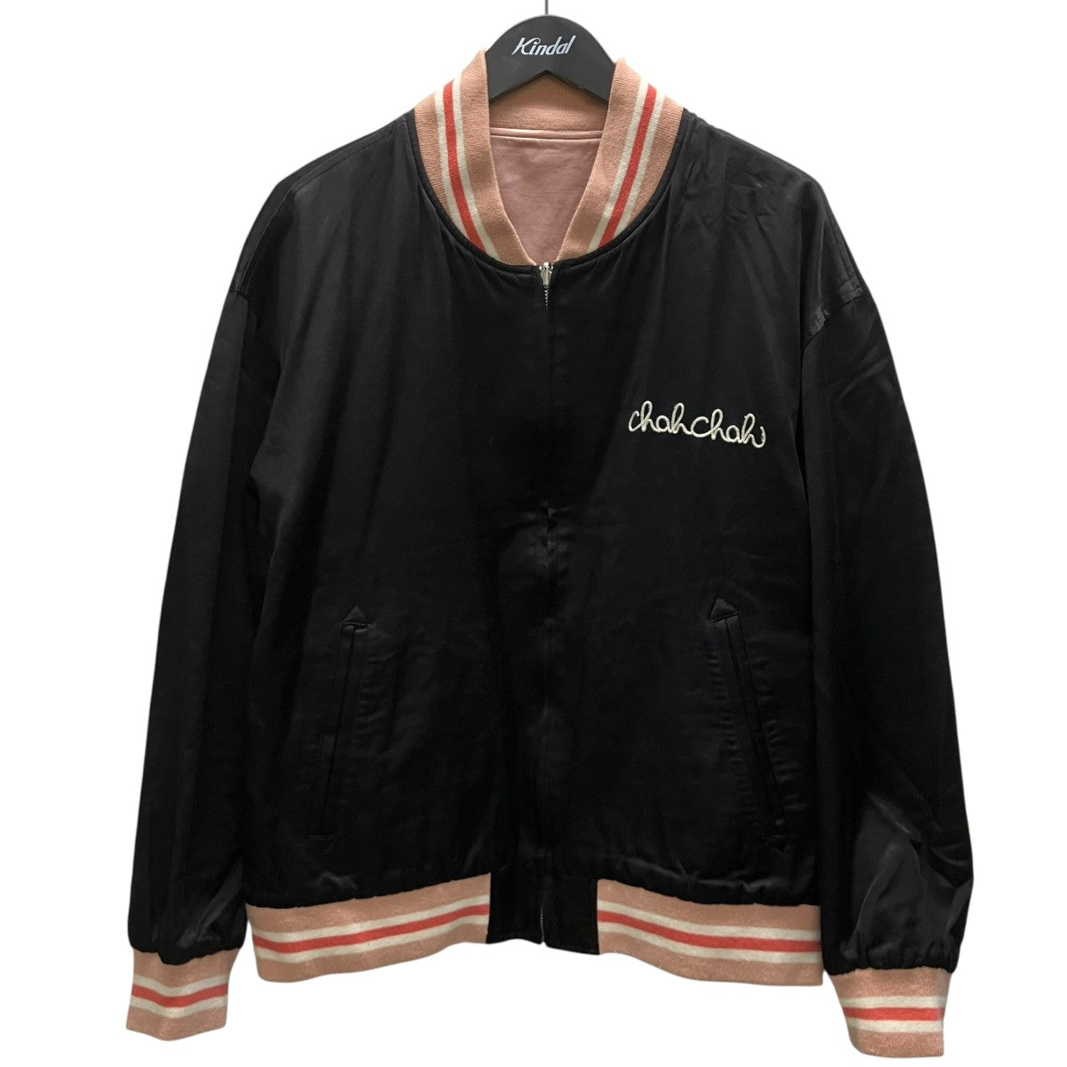CC SATIN REVERSIBLE VARSITY JK リバーシブルジャケット
