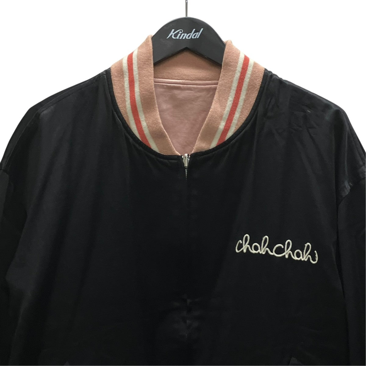 CC SATIN REVERSIBLE VARSITY JK リバーシブルジャケット