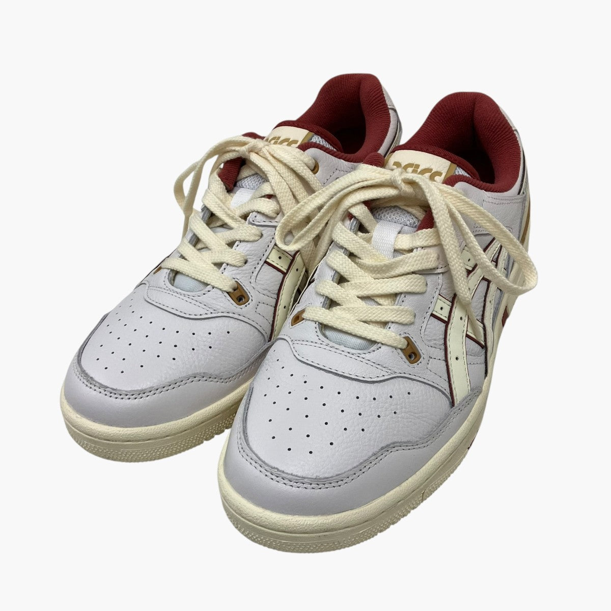 ASICS EX89 White Burnt Red　ローカットスニーカー