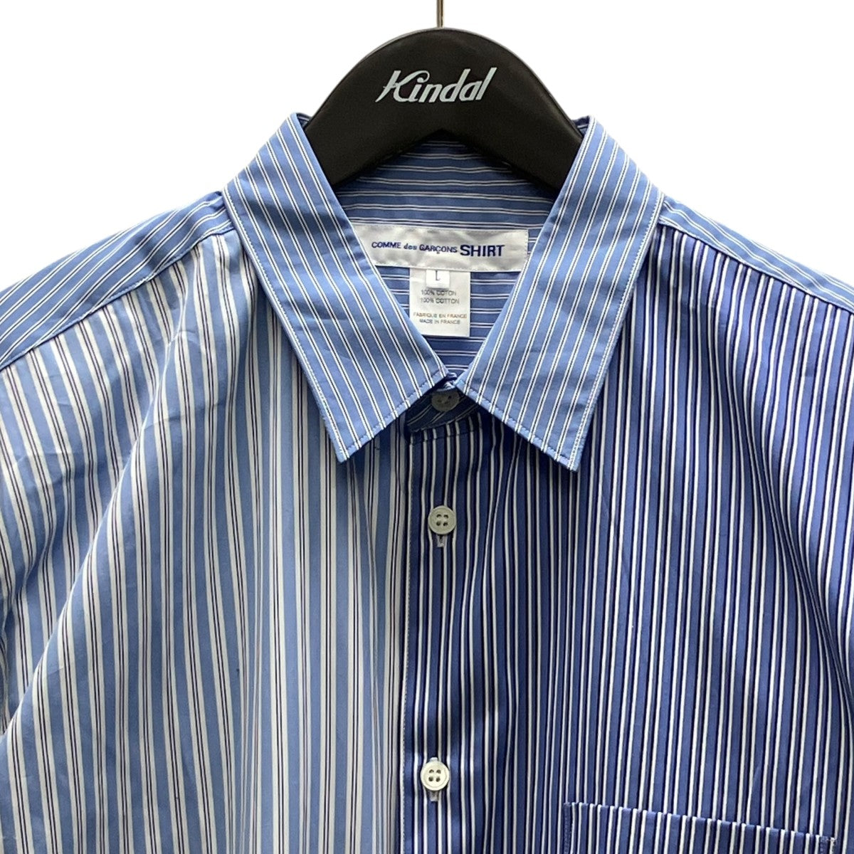 Forever shirt ストライプシャツ