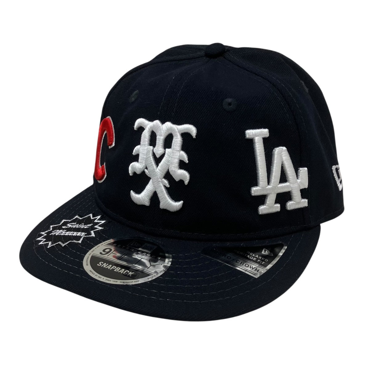 New Era×SAINT MICHAEL キャップ 古着・中古-1枚目のアイテム画像