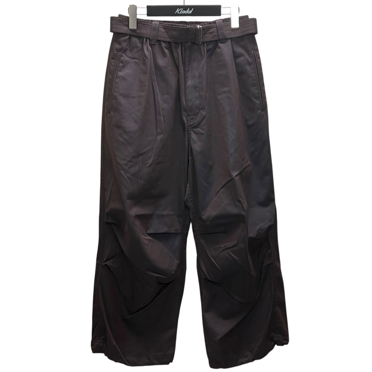 120 2 2 Suvin Cotton Gabardine Prime-Wide Snow Pants ワイドスノーパンツ