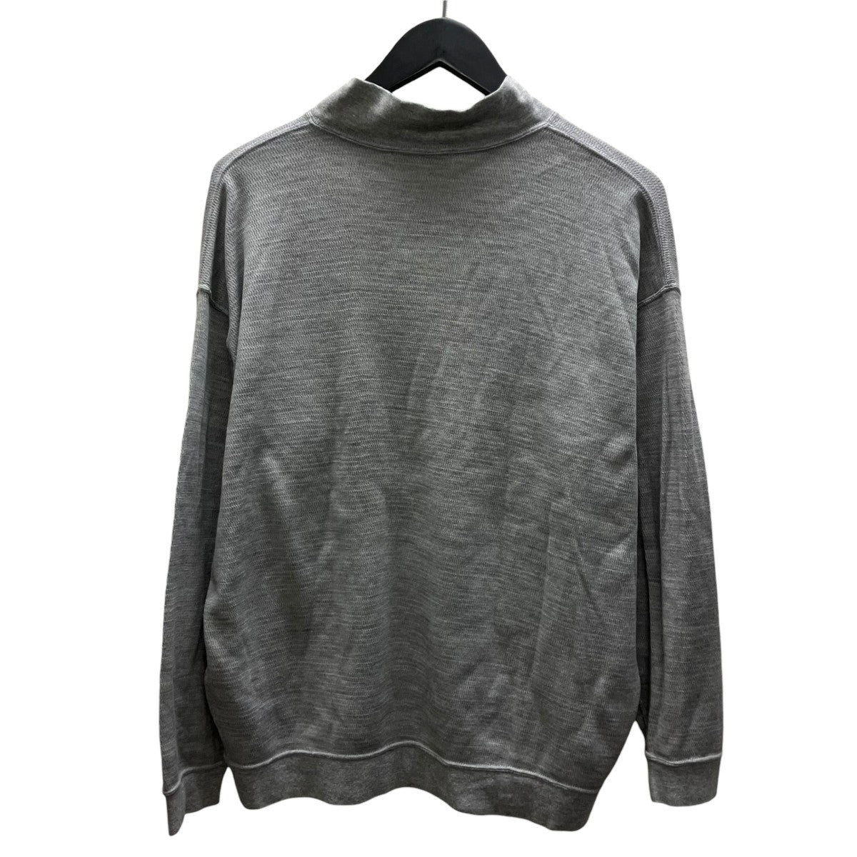 Wool Honeycomb Mock Neck Thermal ハイネックニット