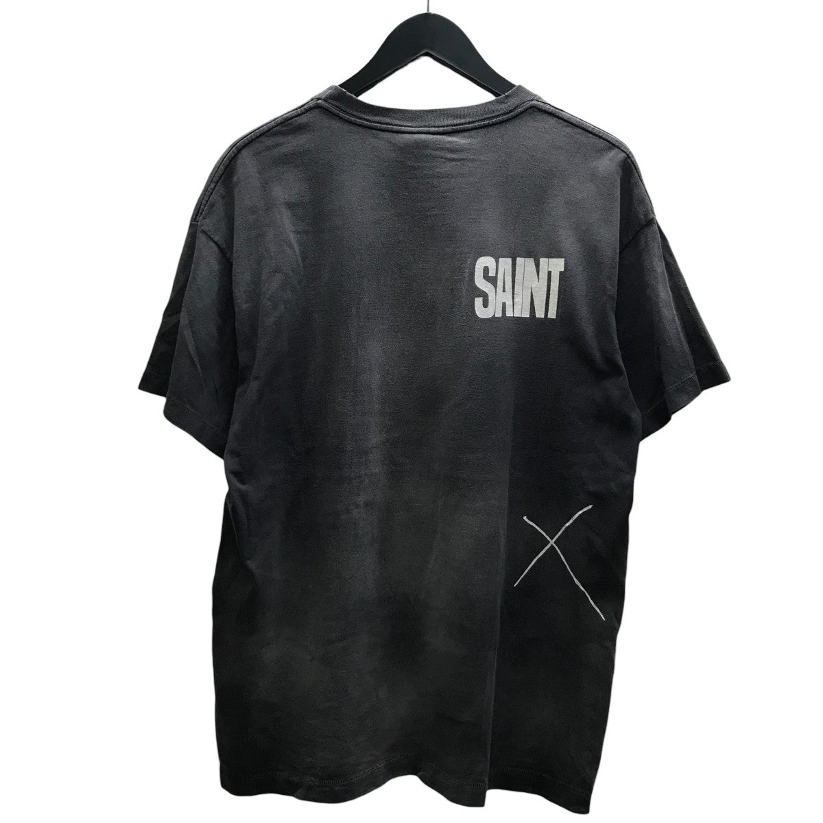 SAINT MICHAEL LM-SS TEE BEATING LASTMAN ヴィンテージ加工Tシャツ 古着・中古-4枚目のアイテム画像