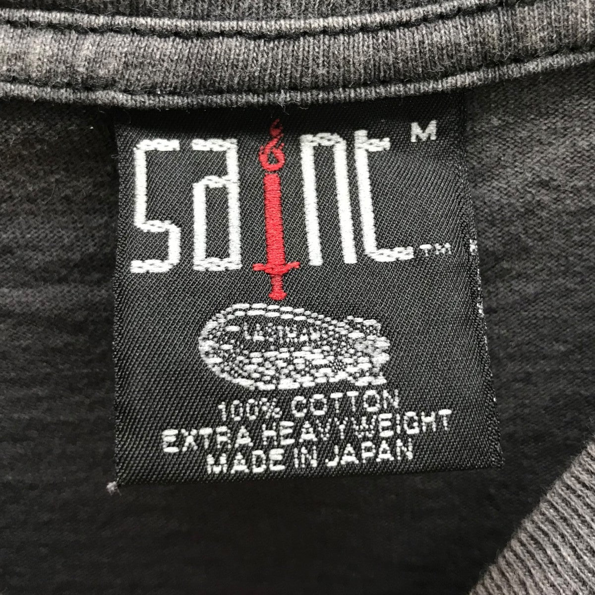 SAINT MICHAEL LM-SS TEE BEATING LASTMAN ヴィンテージ加工Tシャツ 古着・中古-5枚目のアイテム画像