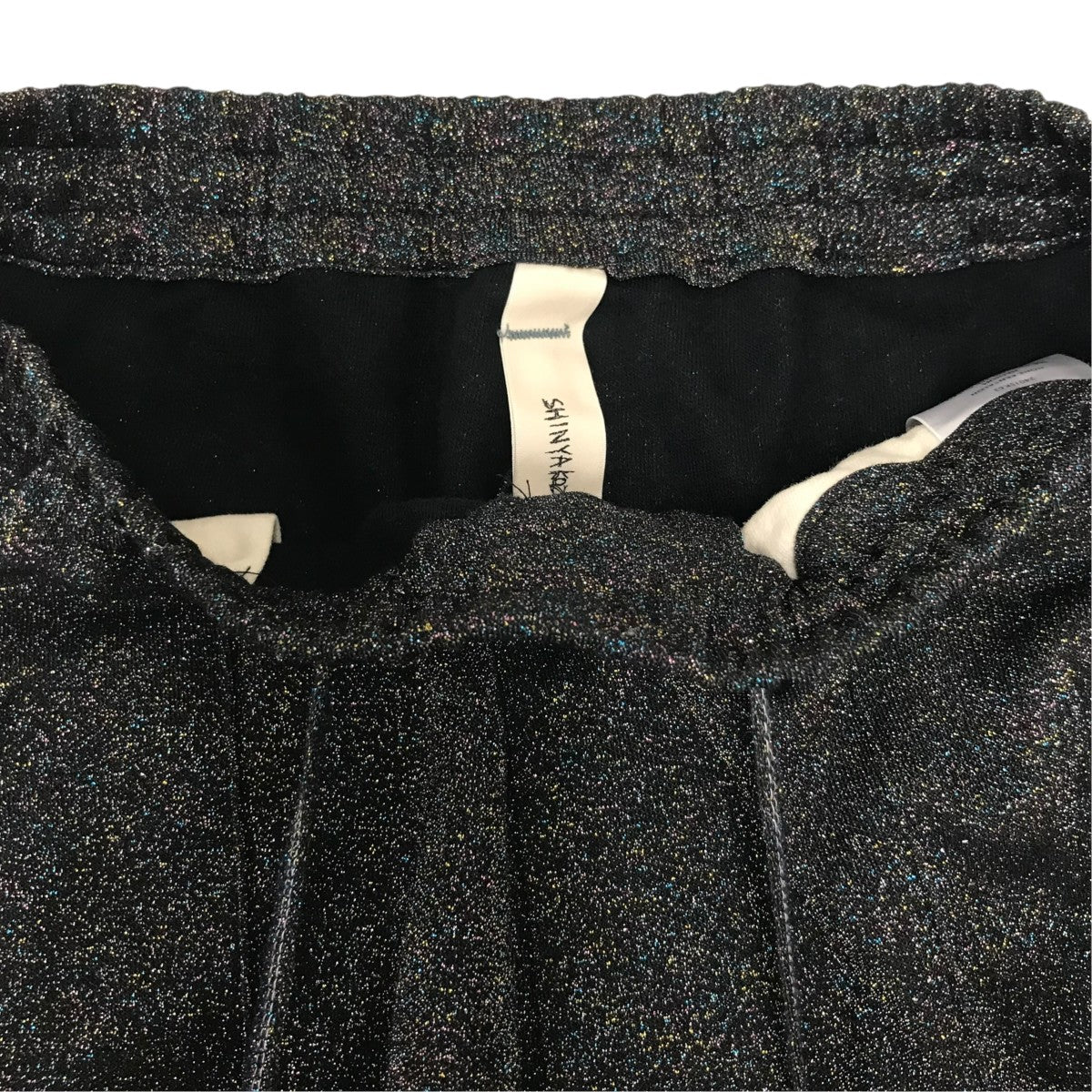 SHINYA KOZUKA HOME PANTALON グリッタースウェットパンツ 古着・中古-4枚目のアイテム画像