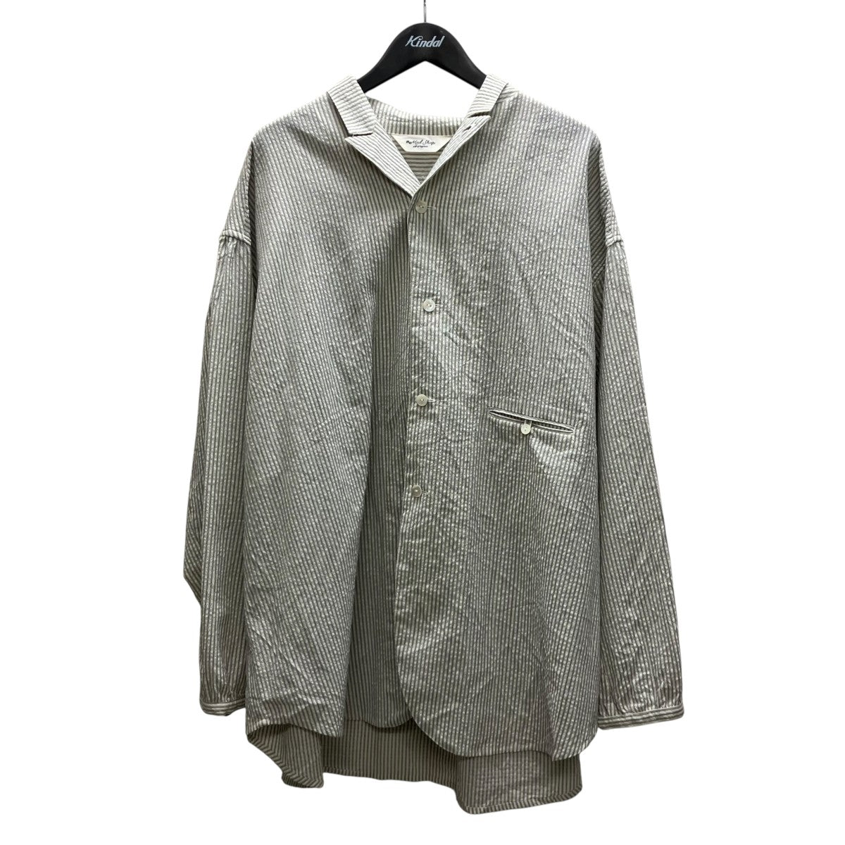Wool Stripe Shirt Jacketシャツジャケット