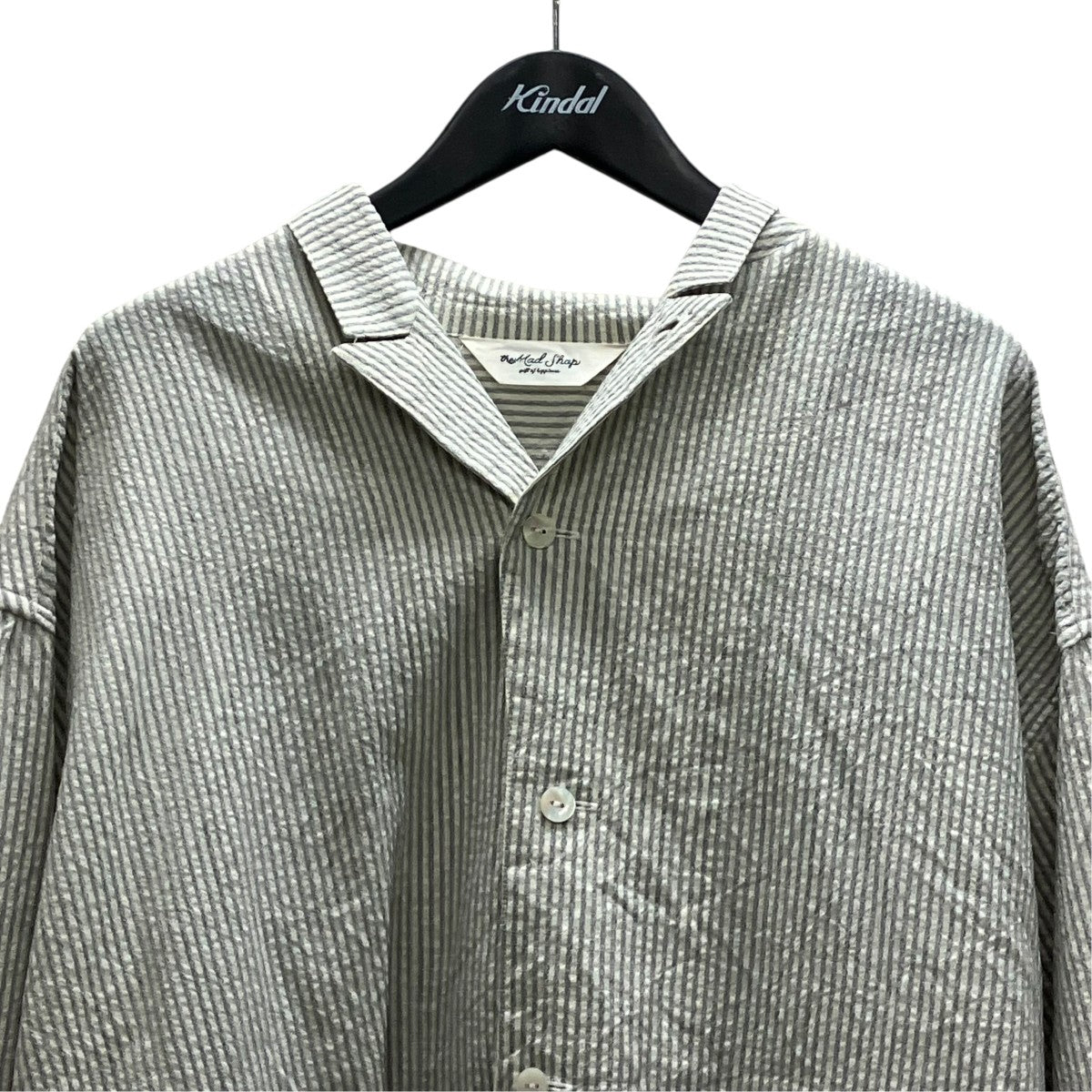 Wool Stripe Shirt Jacketシャツジャケット
