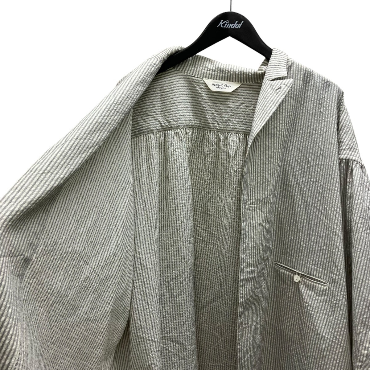Wool Stripe Shirt Jacketシャツジャケット