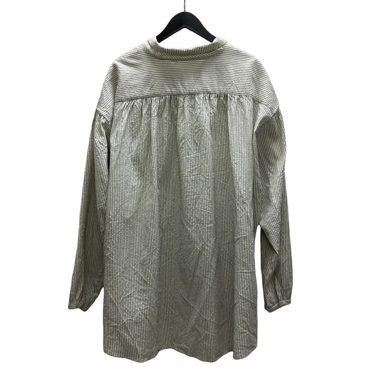 Wool Stripe Shirt Jacketシャツジャケット
