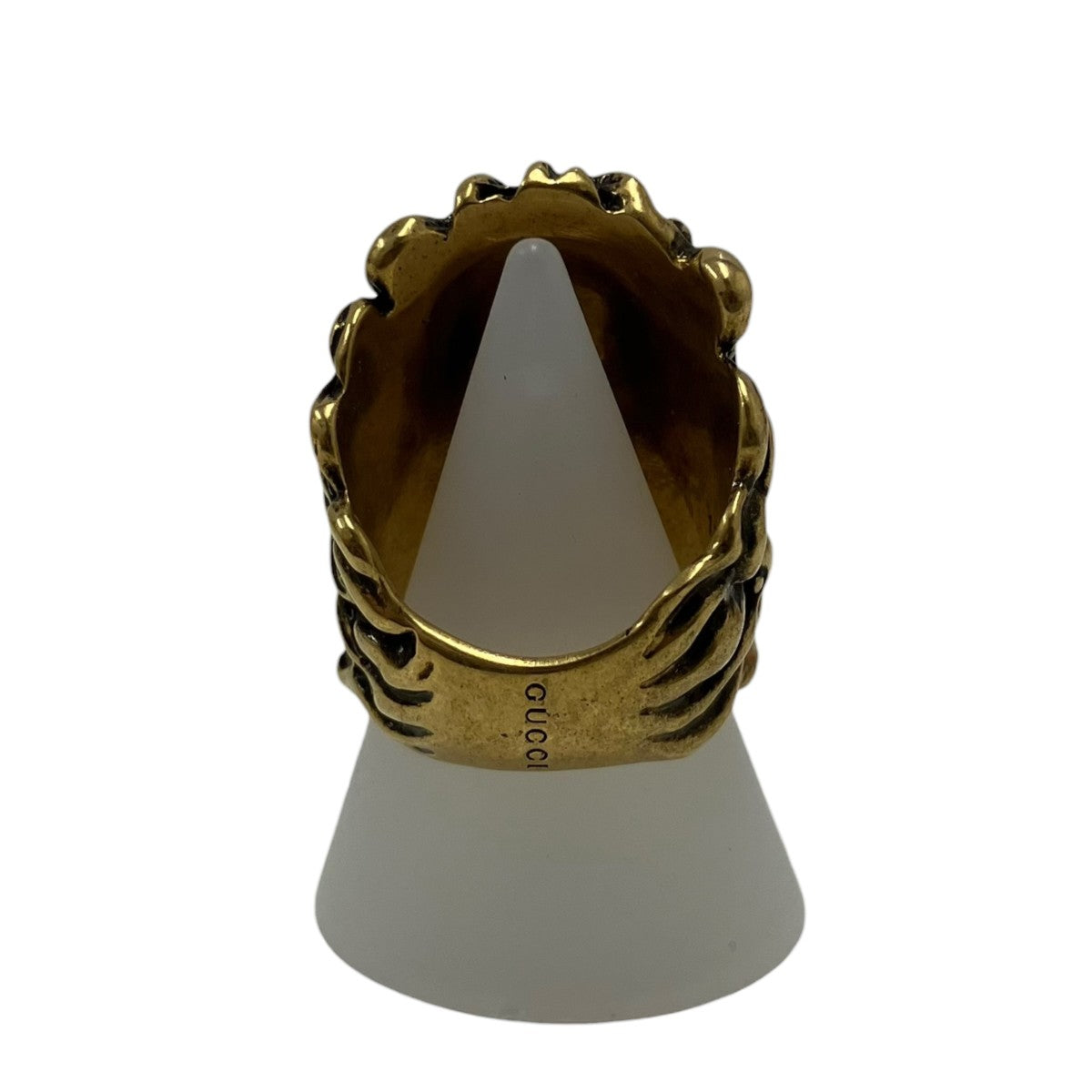GUCCI ライオンモチーフリング 古着・中古-4枚目のアイテム画像