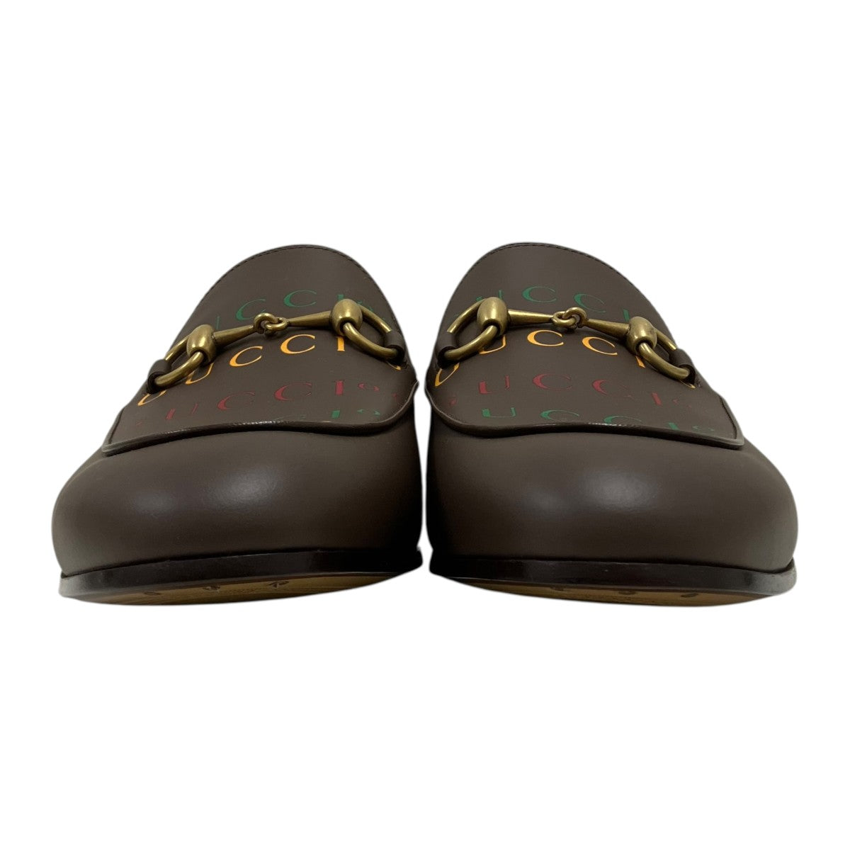 GUCCI(グッチ) ホースビットローファー 677069 ブラウン サイズ 7
