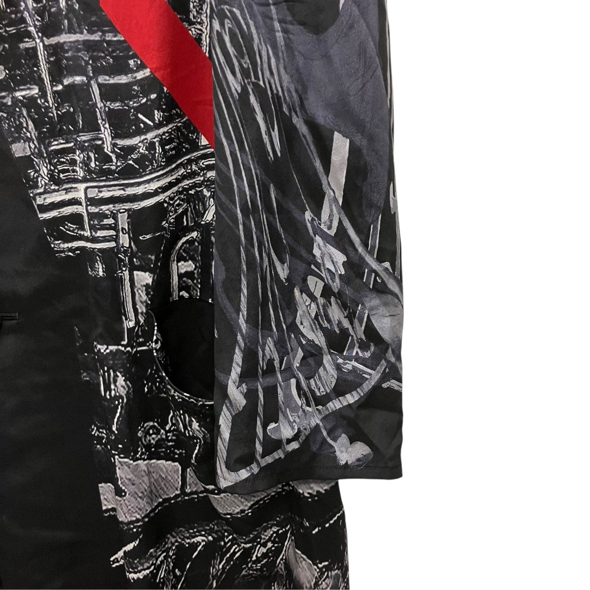25ss Message jacket シルクジャケット