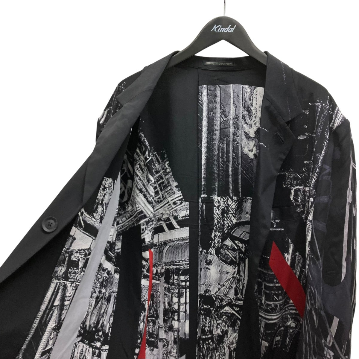 25ss Message jacket シルクジャケット
