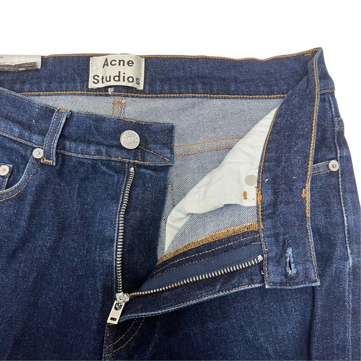 THIN STR RWデニムパンツ