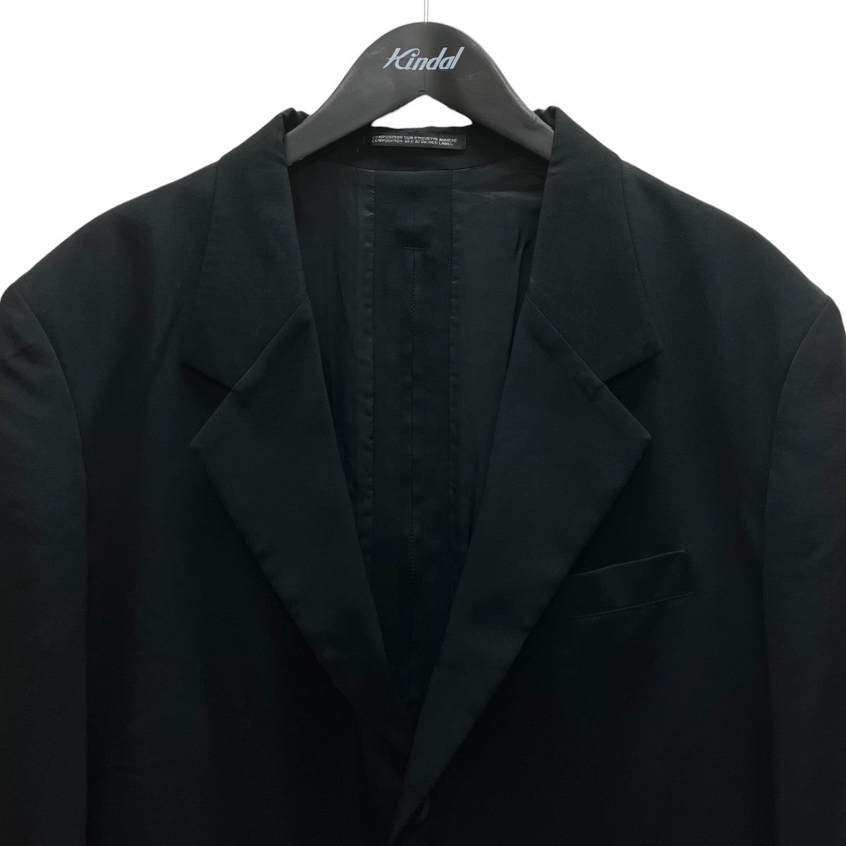 TA TUXEDO BACK CENTER FASTENER JACKET チェスターコート