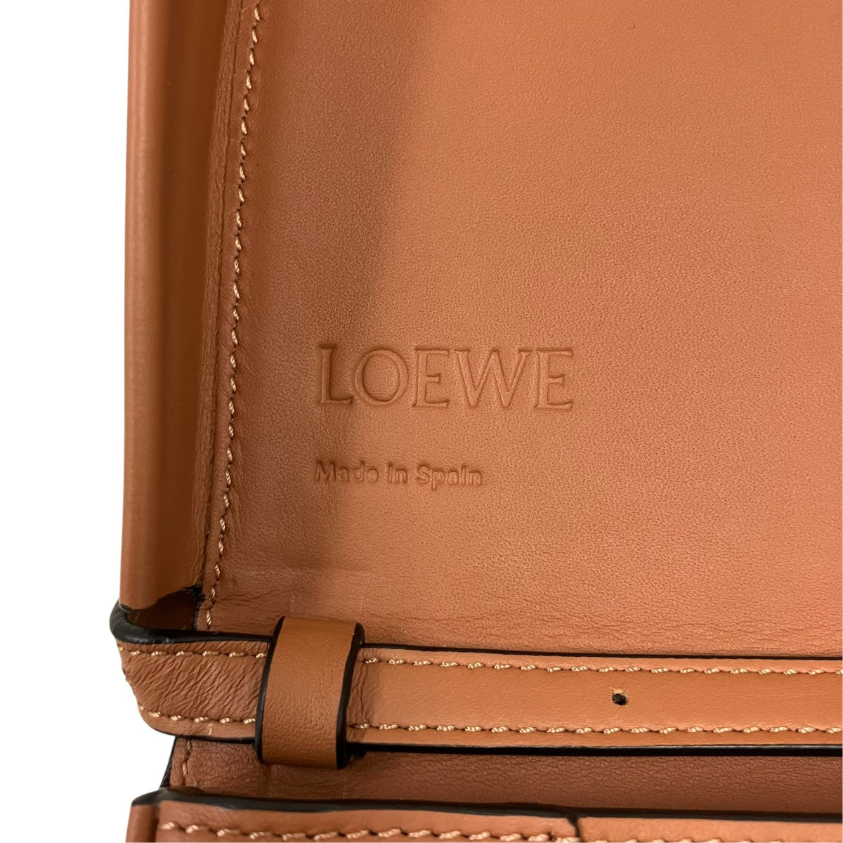 LOEWE アナグラムレザーヒールラージトバッグ 古着・中古-7枚目のアイテム画像