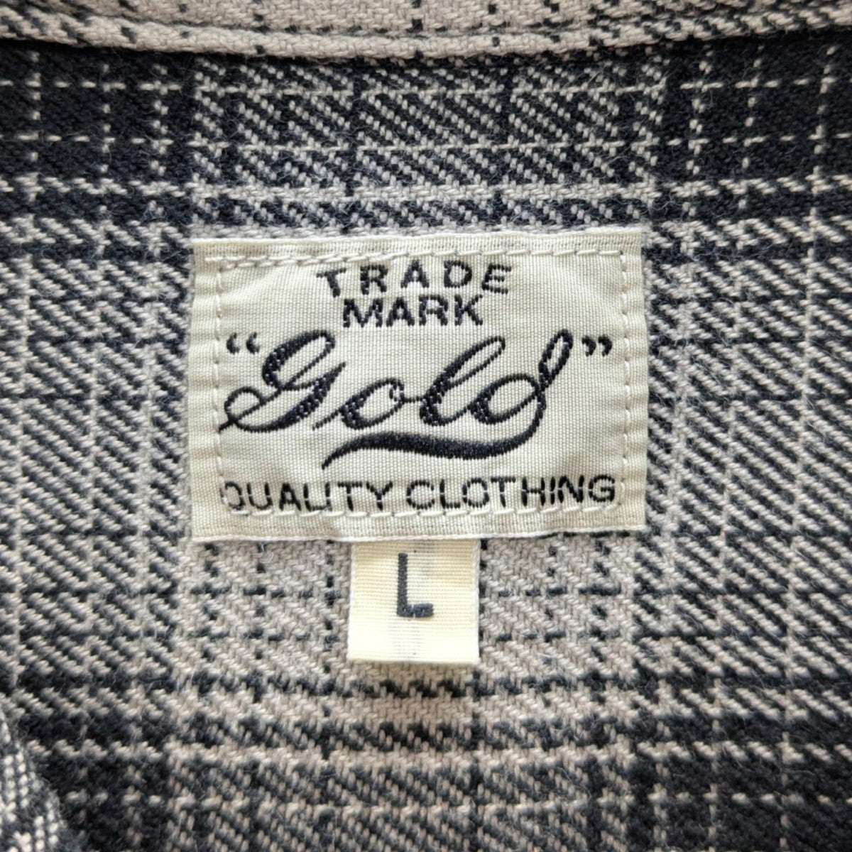 SUVIN COTTON NEL CHECK REGULAR COLLAR SHIRT 長袖シャツ