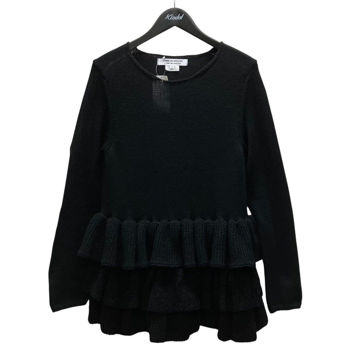 COMME des GARCONS COMME des GARCONS 26SS ティアード ボリューム ニット プルオーバー 古着・中古-1枚目のアイテム画像