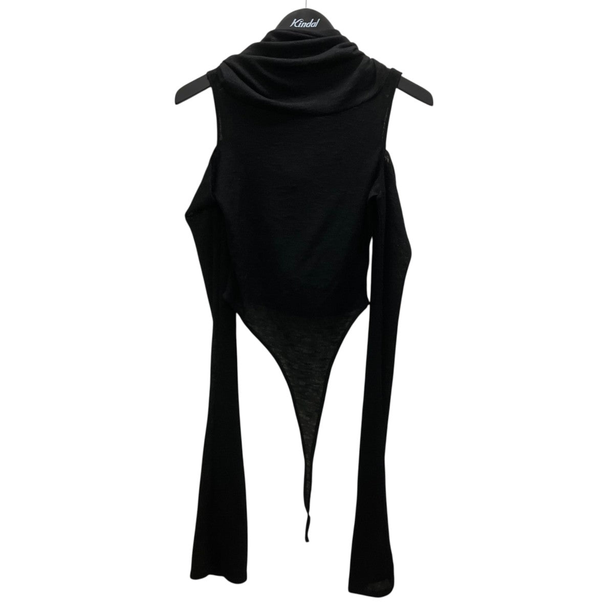 AACOX W’s NOMAX HOOD LAYERED SETデザインニットパーカー 古着・中古-1枚目のアイテム画像