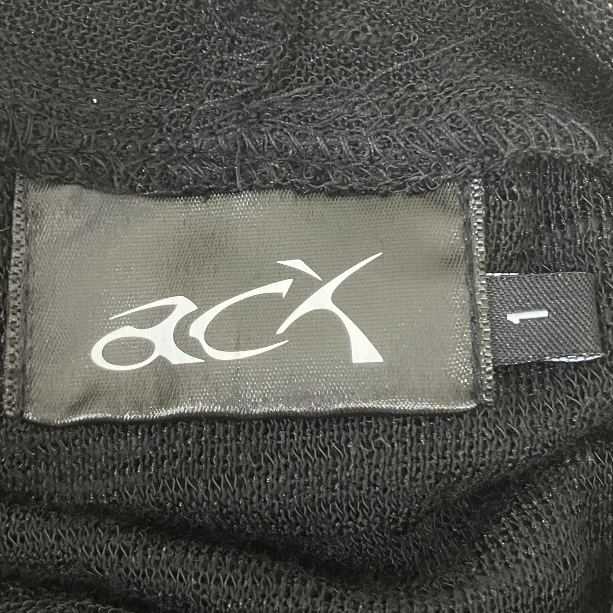 AACOX W’s NOMAX HOOD LAYERED SETデザインニットパーカー 古着・中古-4枚目のアイテム画像