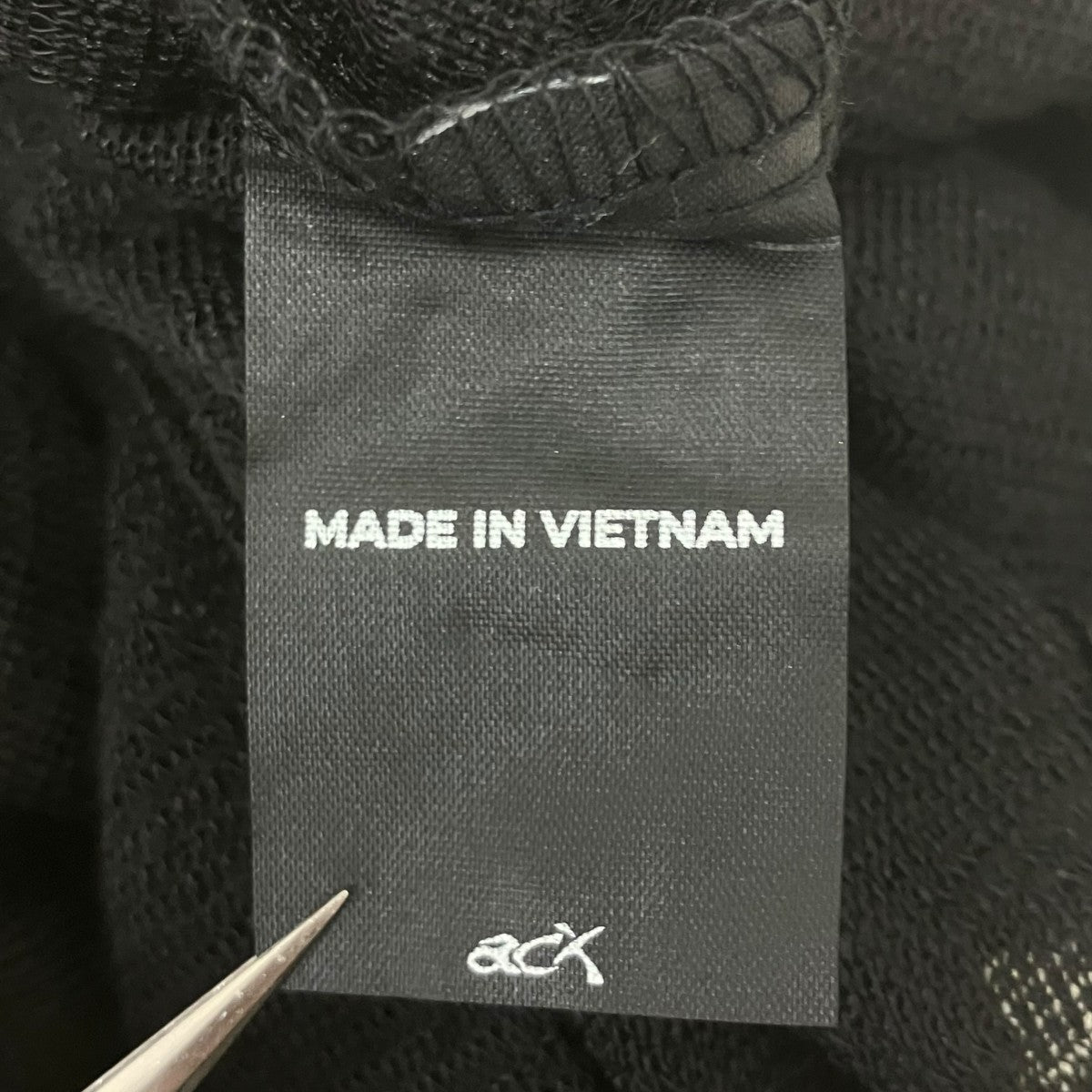 AACOX W’s NOMAX HOOD LAYERED SETデザインニットパーカー 古着・中古-5枚目のアイテム画像