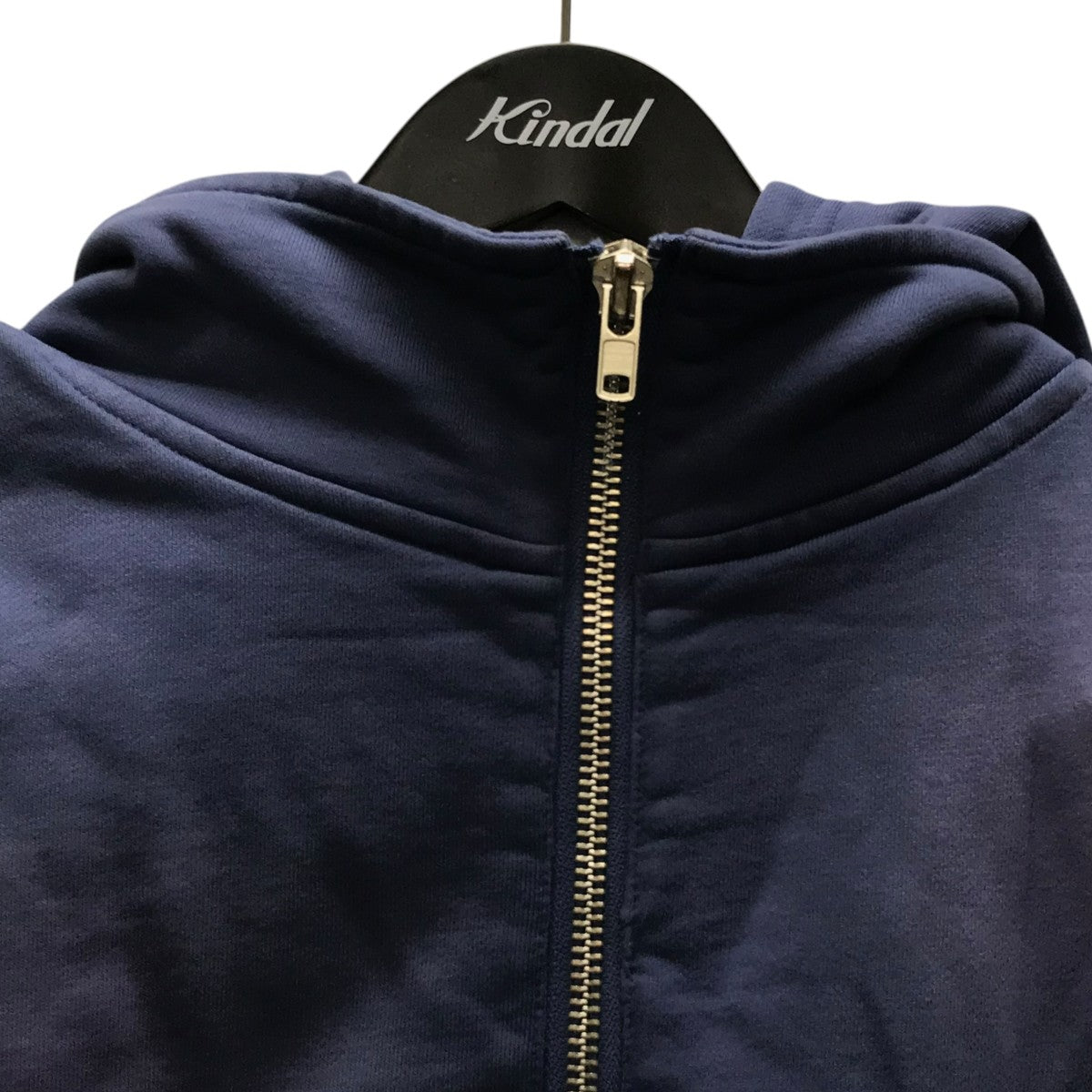 LAYERED ZIP HOODIE デザインジップパーカー