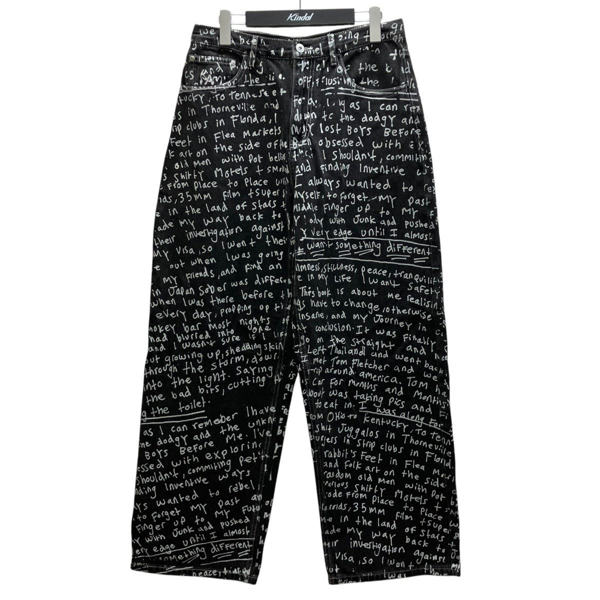 ALTO OVER PRINT JEANS - JOSHUA GORDONプリントデニムパンツ