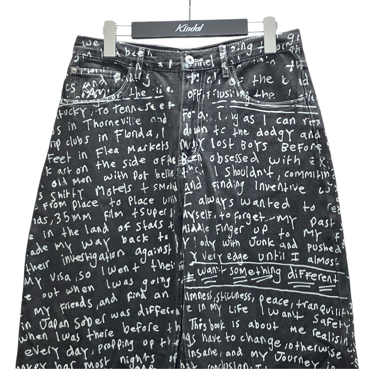 ALTO OVER PRINT JEANS - JOSHUA GORDONプリントデニムパンツ