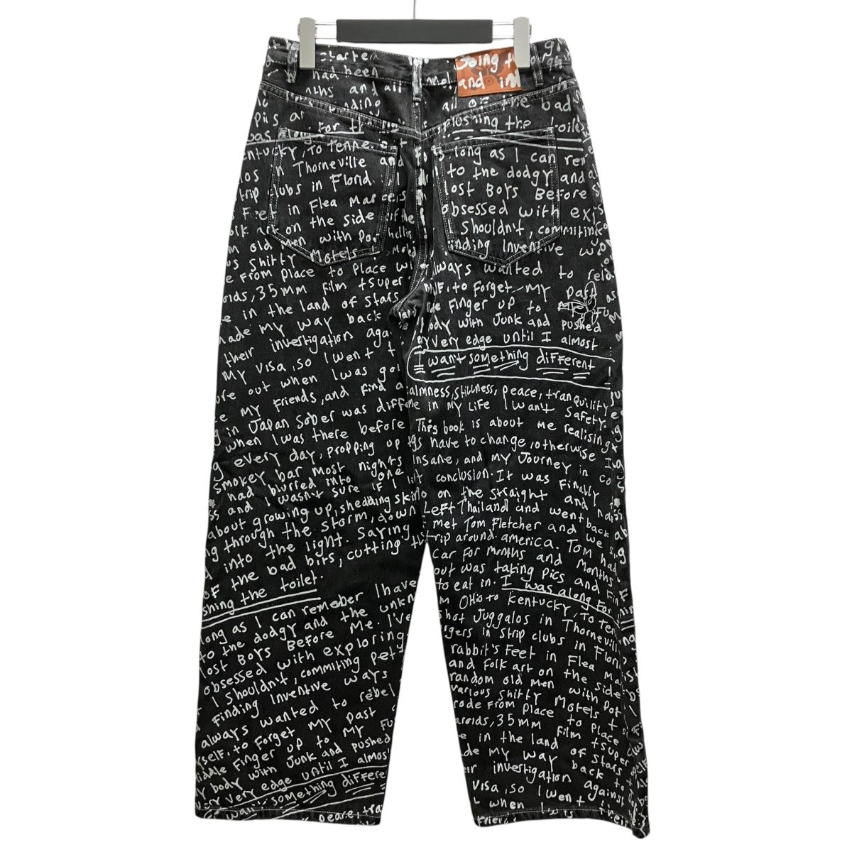 ALTO OVER PRINT JEANS - JOSHUA GORDONプリントデニムパンツ