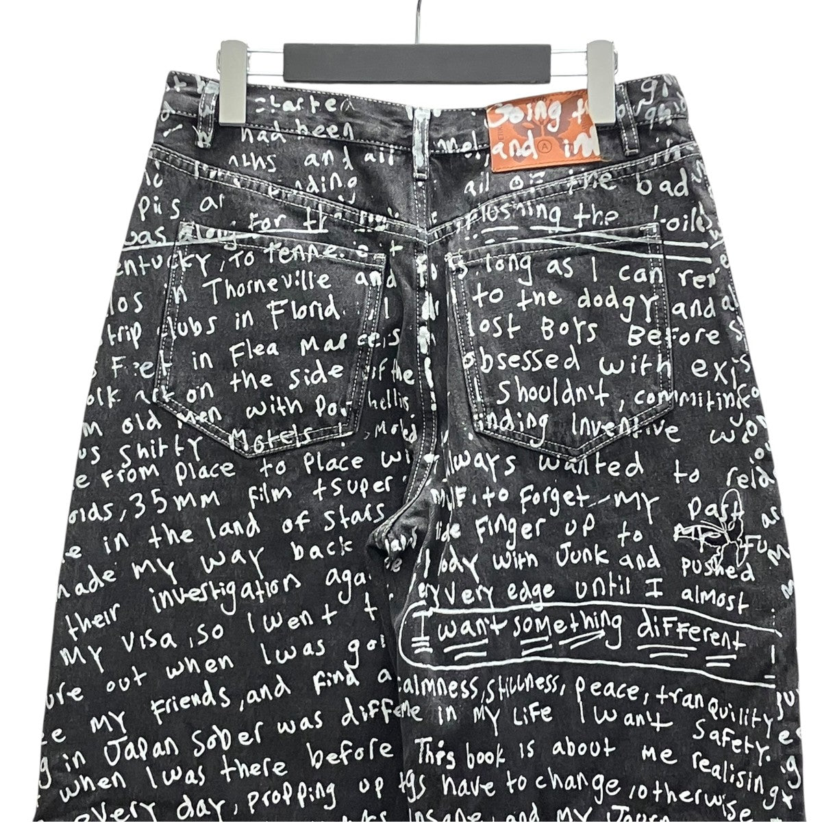 ALTO OVER PRINT JEANS - JOSHUA GORDONプリントデニムパンツ