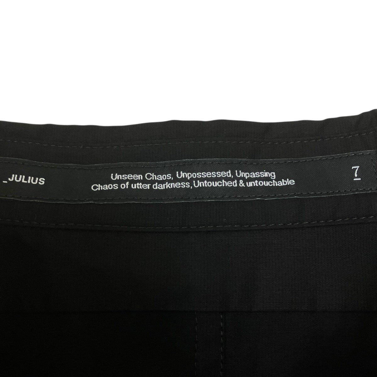JULIUS Elytra Long Shirt ロングシャツ 古着・中古-4枚目のアイテム画像