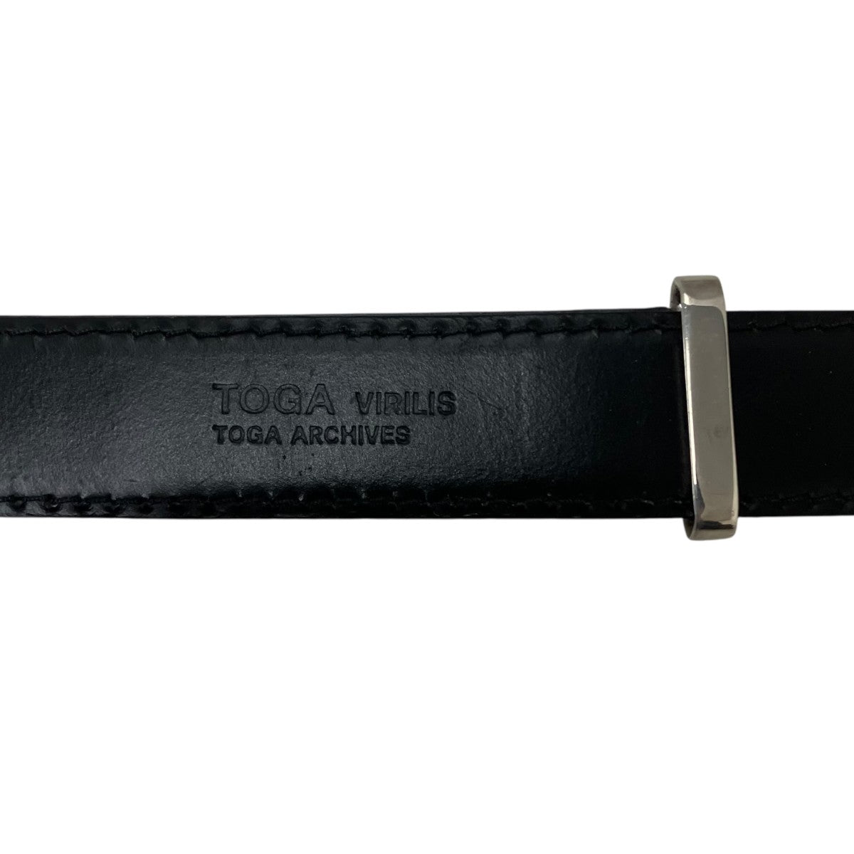 TOGA VIRILIS ダブルバックルウエスタンベルト 古着・中古-7枚目のアイテム画像