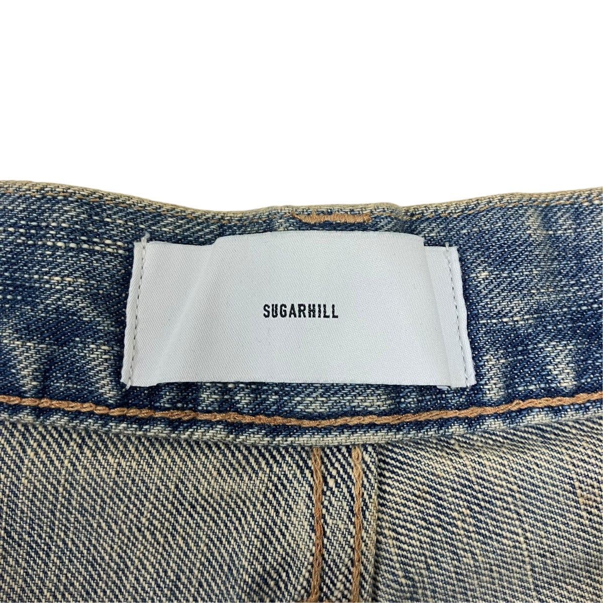 FADED MODERN DENIM PANTS FLARED CUT デニムパンツ