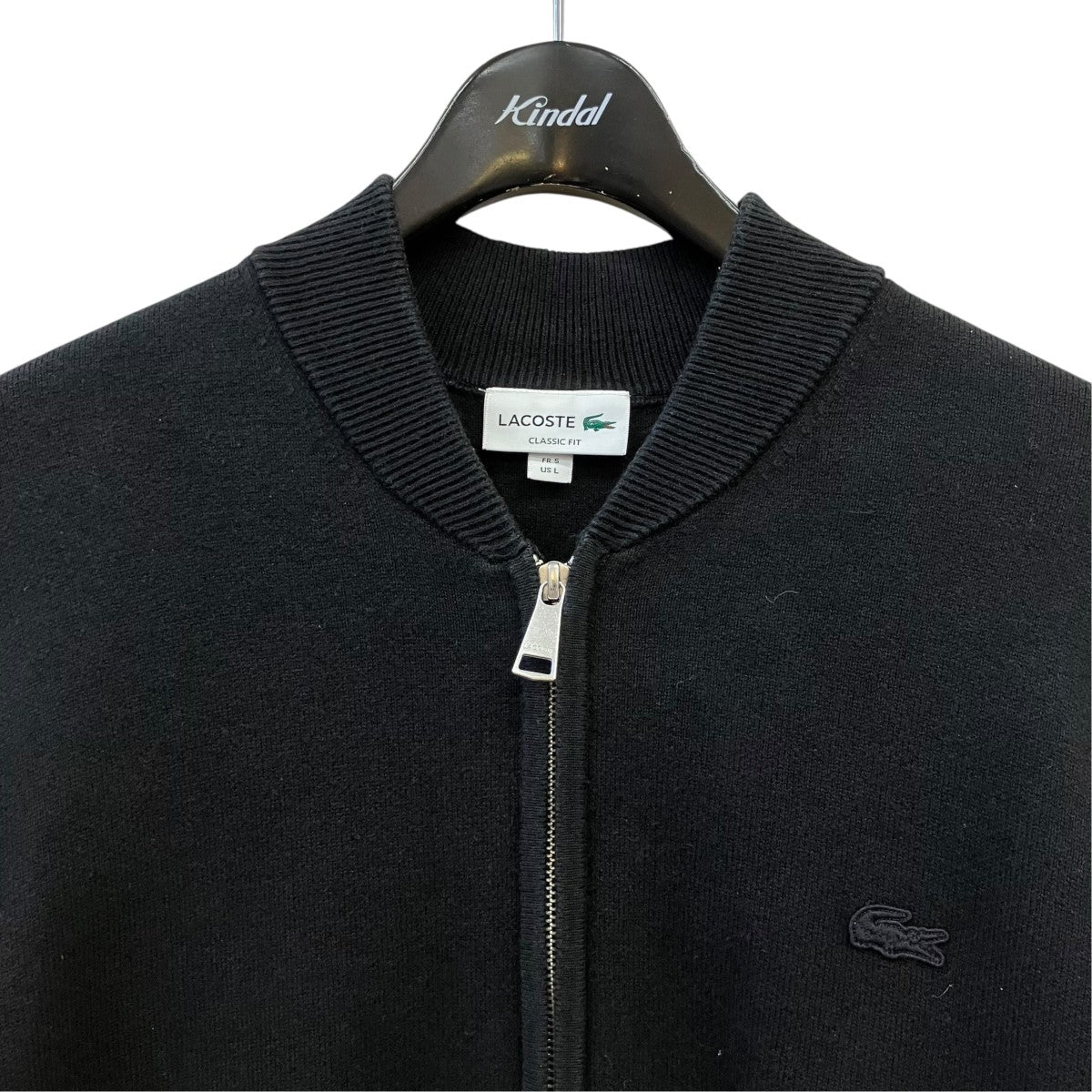 LACOSTE ニットボンバージャケットAH5177 古着・中古-2枚目のアイテム画像