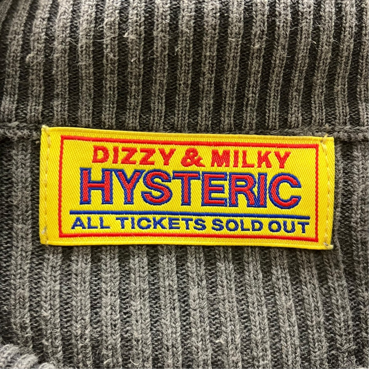 Hysteric Glamour THE NEW HYS Cropped Jerseryクロップドジャージ 古着・中古-4枚目のアイテム画像