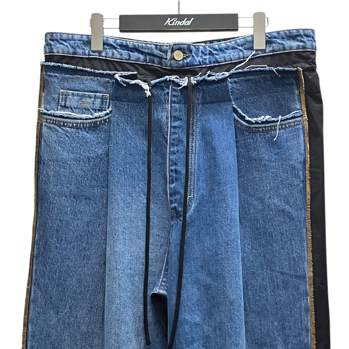 ドッキングデニムパンツ