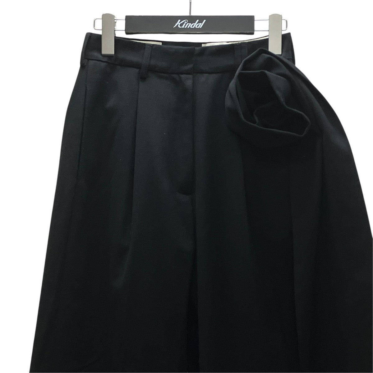 Simone Rocha フローラルアップリケスラックス 古着・中古-2枚目のアイテム画像