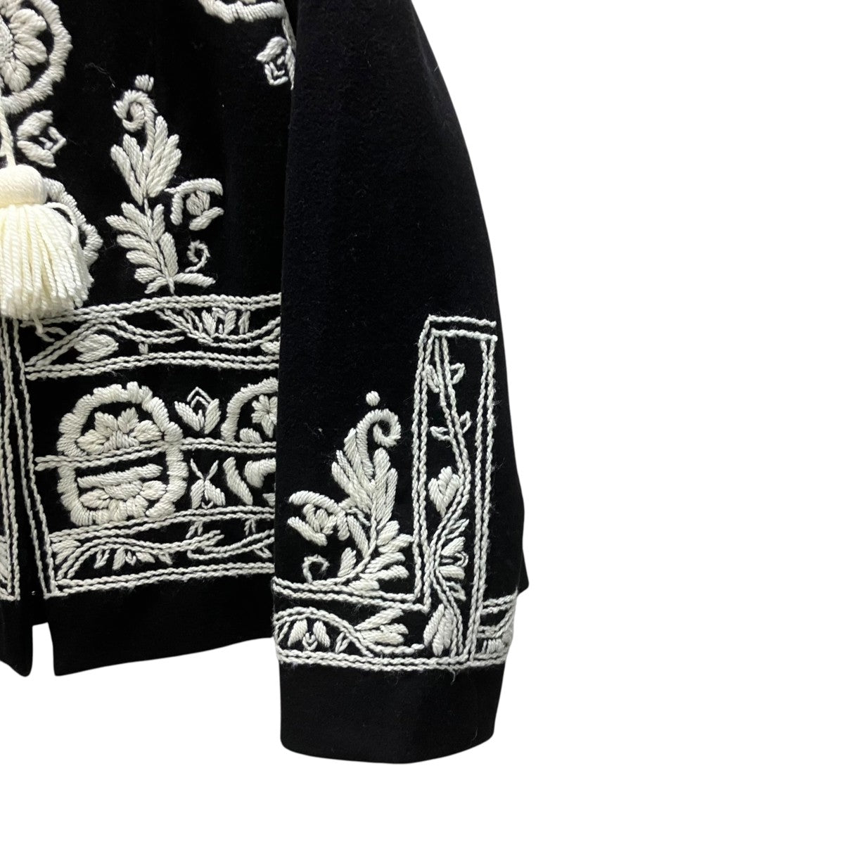 Estate Tassel Embroidered Wool Jacketタッセルエンブロイダリージャケット