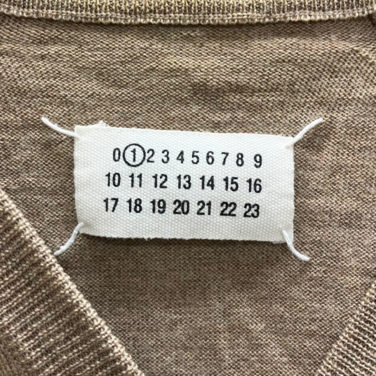 08AW ここのえタグ オープンスリーブカーディガン