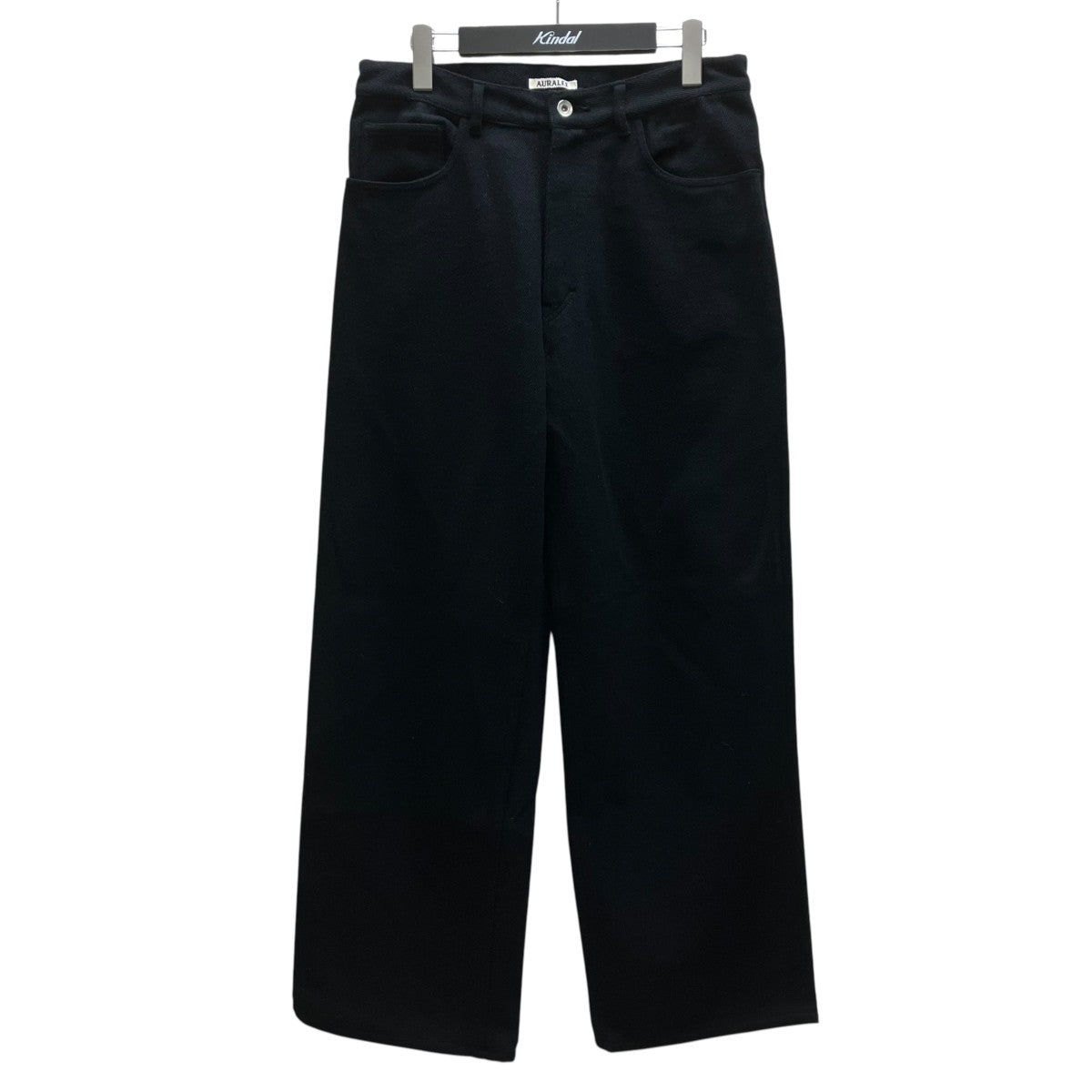 26SS SILK NEP DENIM 5P WIDE PANTS シルクネップデニムワイドパンツ