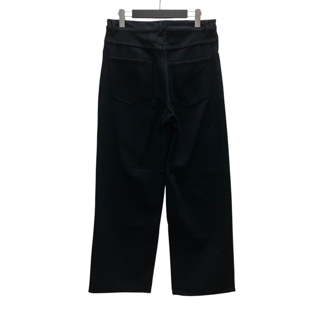 26SS SILK NEP DENIM 5P WIDE PANTS シルクネップデニムワイドパンツ
