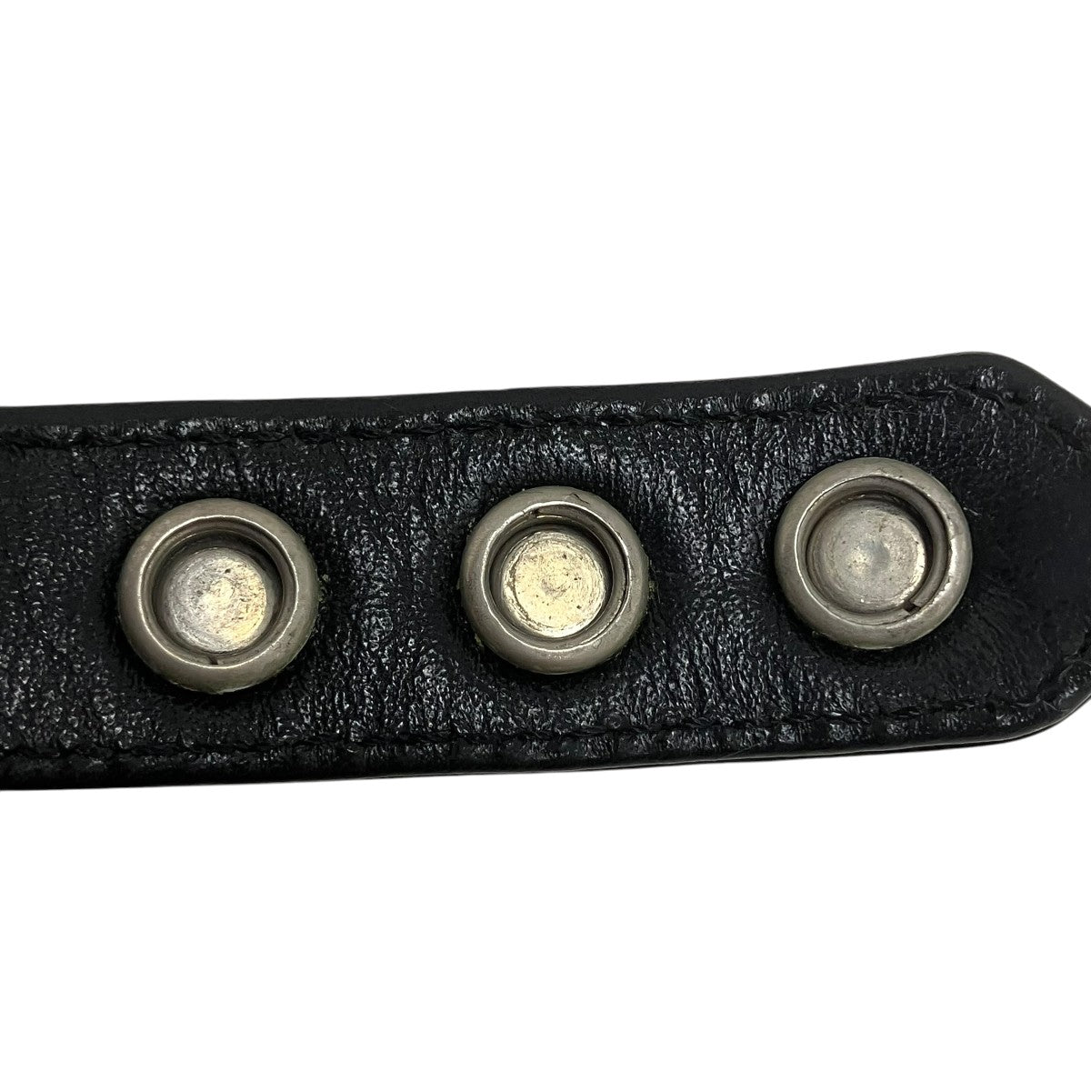CHROME HEARTS 3ボタン2スナップレザーブレスレット 古着・中古-9枚目のアイテム画像