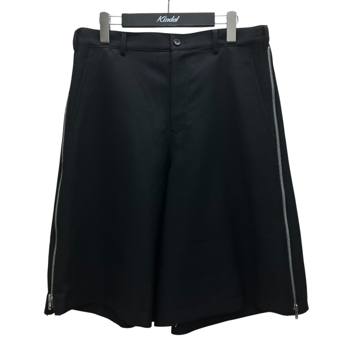 26SS ポリエステル縮絨サイドジップパンツ