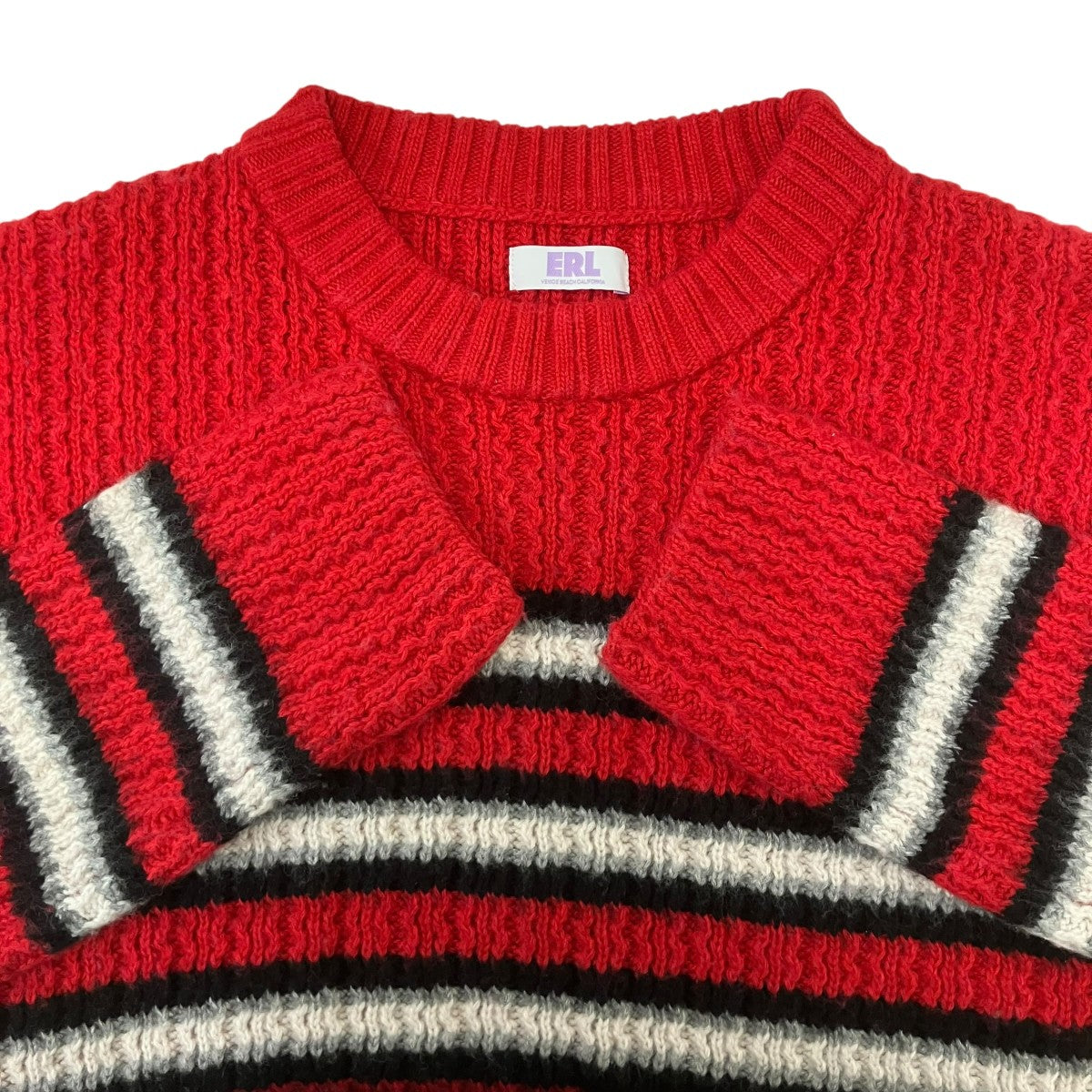 Stripe Crewneck Sweater ボーダーニット