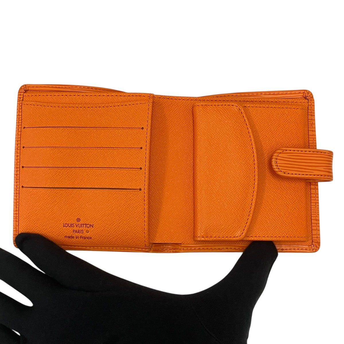 LOUIS VUITTON EPI 2つ折り財布 古着・中古-4枚目のアイテム画像