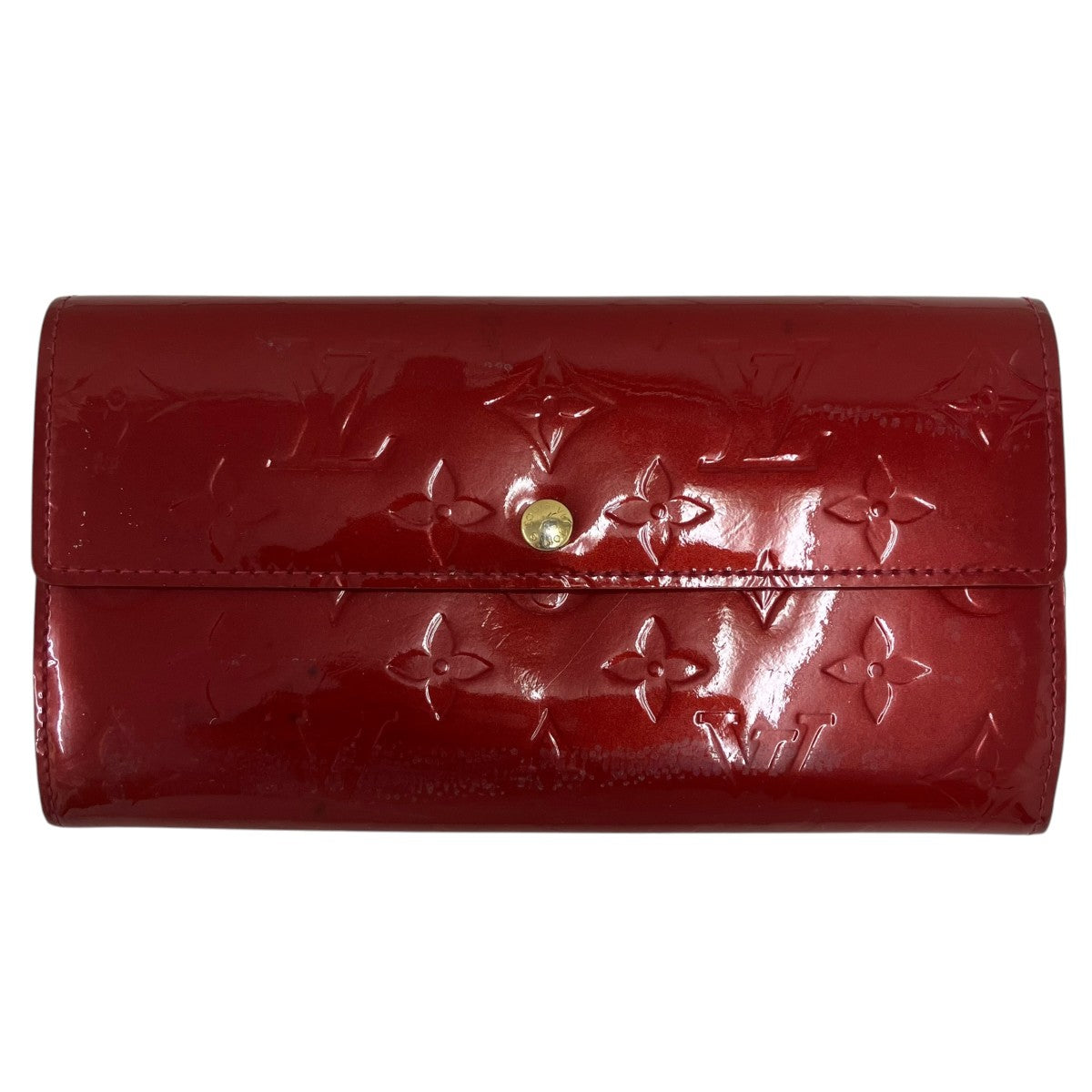 LOUIS VUITTON 3つ折り財布 ﾎﾟﾙﾄﾌｫｲﾕ･ｻﾗ 古着・中古-2枚目のアイテム画像
