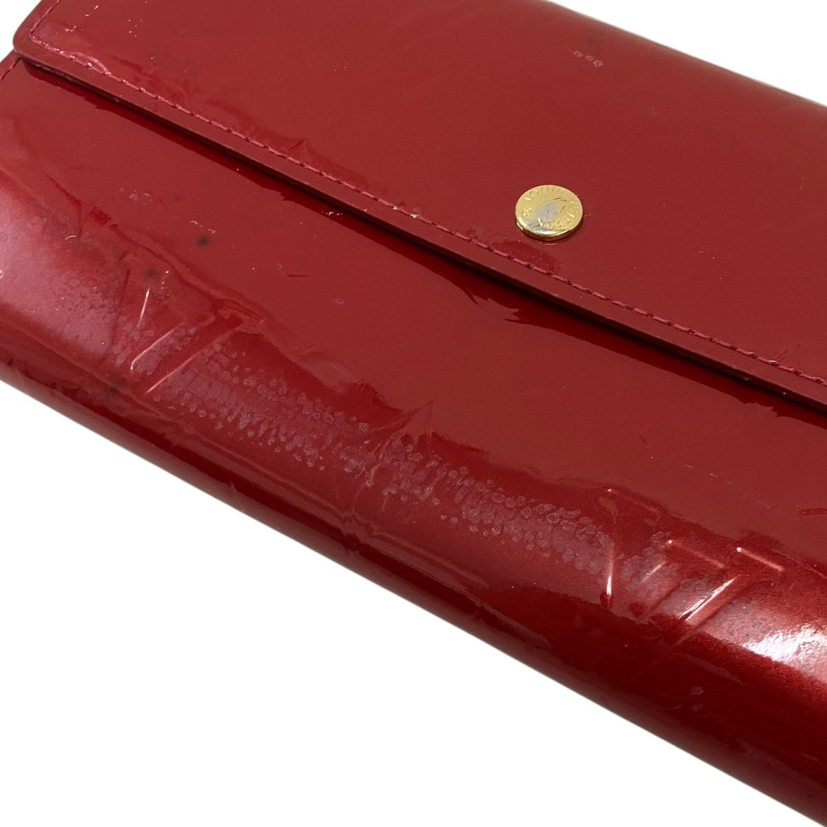 LOUIS VUITTON 3つ折り財布 ﾎﾟﾙﾄﾌｫｲﾕ･ｻﾗ 古着・中古-4枚目のアイテム画像